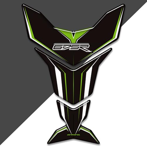 Motorcycle 3D Tank Pad Compatible with Triumph Street Triple Daytona 675 765R RS Stickers Gas Kit Knee Fish Bone Tank Pad Decals Fit for 675 765 R RS Stickers Decals Tank Protection Waterproof (A-19) - color: A-19