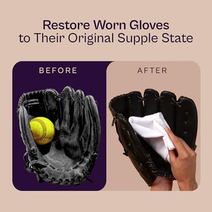 SARNA BASEBALL Glove Conditioner, Liquid, 8 Oz – Water-Based, Non-Darkening, No Sticky Residue – Glove Conditioner for Mitts, Baseball & Softball Gear Made in USA - size: 8oz Softball