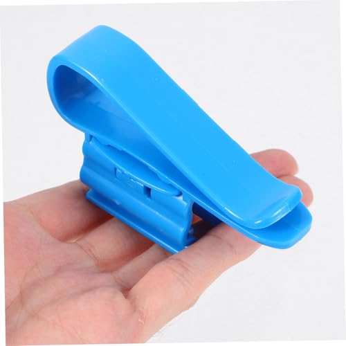 Abaodam 6pcs Aquarium Water Pipe Fixing Clips Robust Hose Clamps for Fish Tank Easy to Install Plastic Accessories for Water Pipe Connection - color: Blue