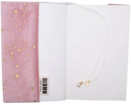 BLBMH 5x8 Book Cover | Handmade Non-Stretch Fabric Sleeve with Bookmark | for Paperback Bible Journal | Privacy Reading Gift for Women - Velvet Pink - color: Velvet Pink