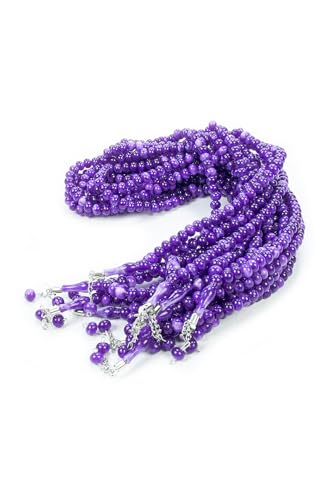 ihvan online, Tasbih Prayer Beads 99, Pack of 10, Muslim Prayer Bead, Islamic Rosary Bead, Dhikr, Tasbeeh Bulk, Misbaha, Masbaha, Tespih, Islamic Gift for Ramadan & Mawlid & Hajj Umrah - color: Purple