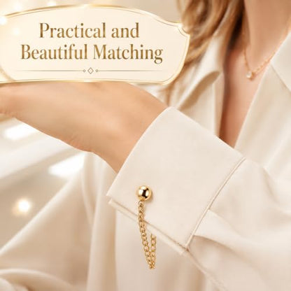 12Pcs Magnetic Clothing Clips with Chain Magnet Clothing Pin Button