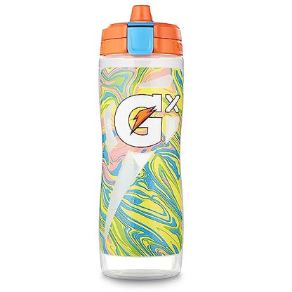 Gatorade Gx Kit, Marble Neon, 30 Oz - color: Marble Neon, size: 30 Ounces
