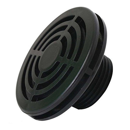 1.5 Inch MPT Threaded Low Profile ABS Strainer for Rain Barrels, Aquariums, Irrigation