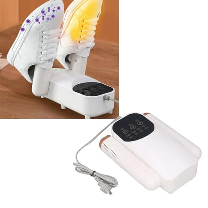 Asixxsix Shoe Dryer, Folding Boot Dryer with Deodorization and 4 Drying Modes, Timer 30 60 120 180min Auto Shut Off Portable Glove for Shoes Gloves Hats Socks Ski Boots