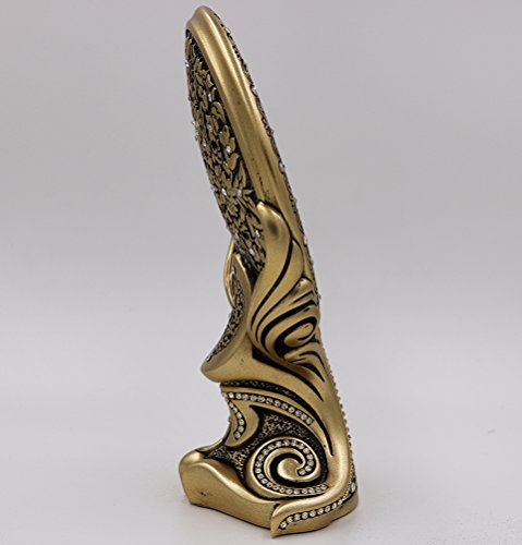 Islamic Home Table Decor Showpiece Bookend Oval Allah Muhammad Ayatul Kursi Showpiece Eid Ramadan Gift (Allah)