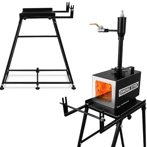 Blacksmith Forge Kit Stand - Compatible with all Single Burner | Blacksmithing Starter Kit - Steel Propane Forge - Forge Starter kit Stand 12 inch Home Forge Starter kit Tool Kit Stand
