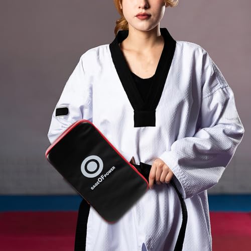 Operitacx Taekwondo Kick Shield Curved Training Pad and Adults Lightweight Pu and Epe Material Kickboxing Body Pad Ergonomic Design for Home Gym and Professional Use