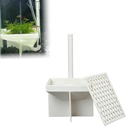 Compatible with Fluval Hatchery Box – Professional Egg Collection for Egg-Laying Fish, Bottom Grid with Troughs, Clear Viewing Window for Fry Observation