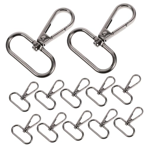 Lurrose Alloy Lobster Clasp Swivel Buckle Set DIY Jewelry Making Keychain Bag Making DIY Keychain Clasp