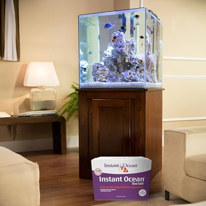 Instant Ocean Sea Salt for Marine Fish Tank Aquariums, Nitrate & Phosphate-Free - size: 200 Gallon