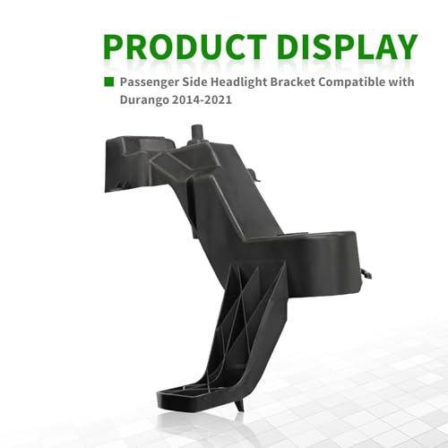 Right Side ligHeadht Bracket Compatible with Durango 2014-2024 | CH1221119 68227826AA Black