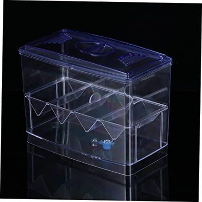 Happyyami Aquarium Tank Fish Breeding Kit Hatching Box for Guppies Betta Fish Accessories