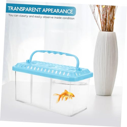 LIOOBO Fish Breeding Isolation Box Multi Functional Tank for Fish Shrimp Transparent Design for Easy Observation Increases Survival Rate of Betta Fish and More