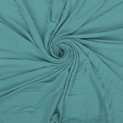 Hijab Scarf for Women Soft Cotton Muslim Jersey Hijab Head Wrap Scarves Fashion Long Scarf Shawls - color: Green