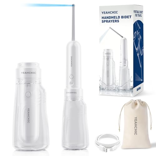 Portable Travel Bidet USB-C Rechargeable 400ml 3‑Mode Adjustable Pressure