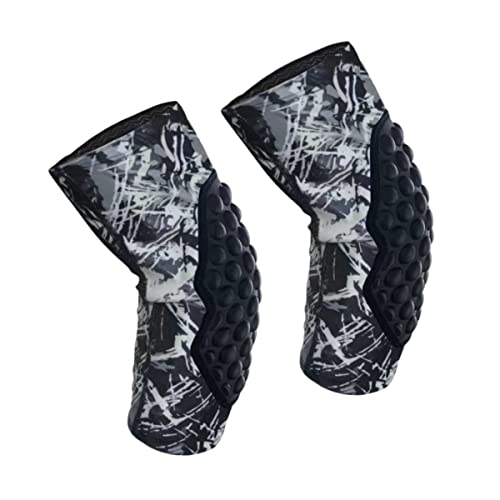 Topeter Sports Knee Pads 1 Pair Mens Padded Knee Brace Womens Compression Knee Sleeves, 1 Pair (Grey L) - color: Grey, size: Large