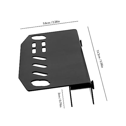Toyvian Aquarium Tool Holder Organizer Storage Rack for Fish Tank Maintenance Wall-Mounted Tweezers and Scissors Holder Easy Installation for Aquatic Plant Care