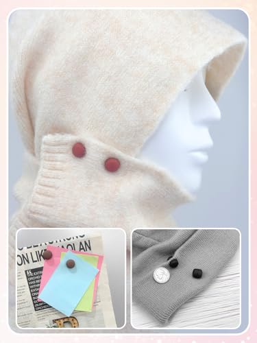 12Pcs Hijab Magnets Strong Pinless Magnetic Pins Hold No Damage to Fabric Multi Use Safety Pins for Everyday Hijab Scarf Wearers - color: 12pcs Colourful