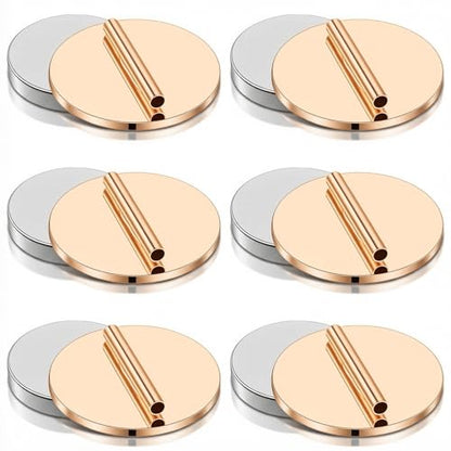 Mini Magnetic Pin Brooch Converters - color: Gold