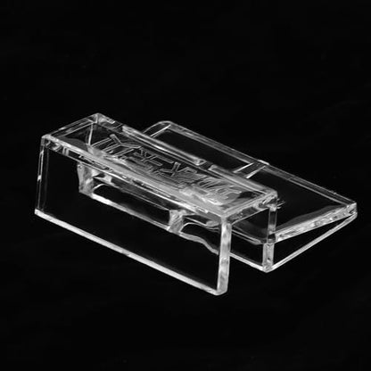 Dioche Sturdy Acrylic Aquarium Glass Cover Holder - 20Pcs Clamp/Holder Support Clamps for 5mm Fish - High Transparency and Easy Installation (10mm) - size: 10mm