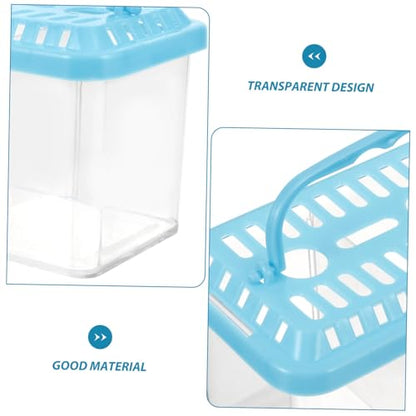 LIOOBO Fish Breeding Isolation Box Multi Functional Tank for Fish Shrimp Transparent Design for Easy Observation Increases Survival Rate of Betta Fish and More