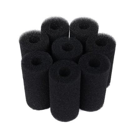8 Pack Pre-Filter Sponge Aquarium Pre Filter Foam Rolls 0.6” Intake Replacement Sponges for Fish Tank Filter Accessories (1.6''Dx3.1''Hx0.6''Intake)