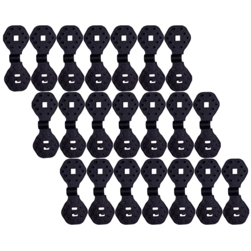 FOMIYES 100pcs Reusable Mesh Buckle Clips Heavy Duty Plastic Shade Cloth Clamps Non-slip Sunshade Net Clips for Greenhouse and Garden Farm Ranch Accessories