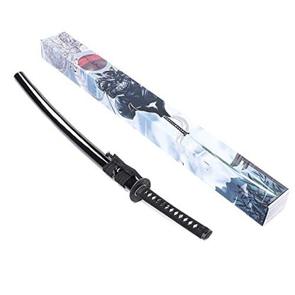 siwode Katana Handmade Full Tang Sharp, Alloy Tsuba Japanese Samurai Sword High Carbon Steel 1060,T10 1095, 40-Inch - color: Sanlinwushen
