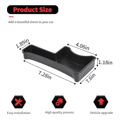 RT-TCZ Center Console Gear Shift Storage Box Tray Organizer Accessories for Ford Bronco Sport 2021-2025