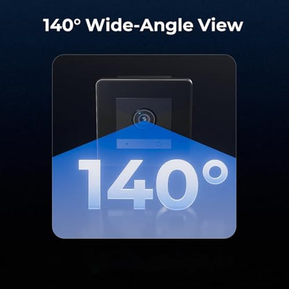 2K HD Aquarium & Terrarium WiFi Pet Camera,140° Wide-Angle Anti-Glare & Anti-Reflection,Night Vision for Fish & Reptiles,Two-Way Audio,Easy & Quick Install,AI-Powered Detection,24/7 Recording