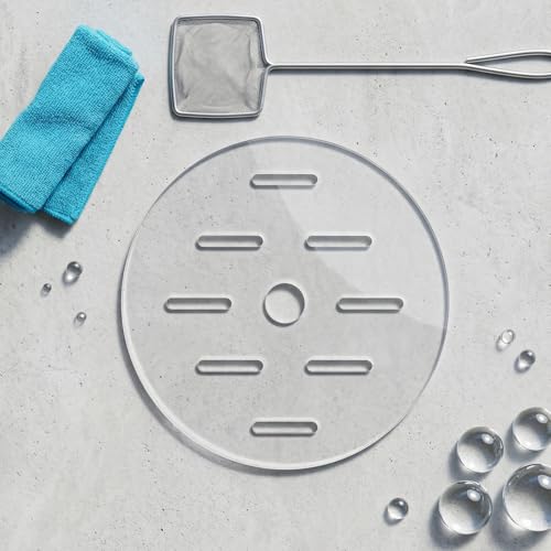 Round Clear Tank Lid - Round Acrylic Aquarium Lid - 5.12" Tank Protective Cover - Replacement Accessories for Fish Bowl Terrarium - size: 13.00X13.00X0.30CM
