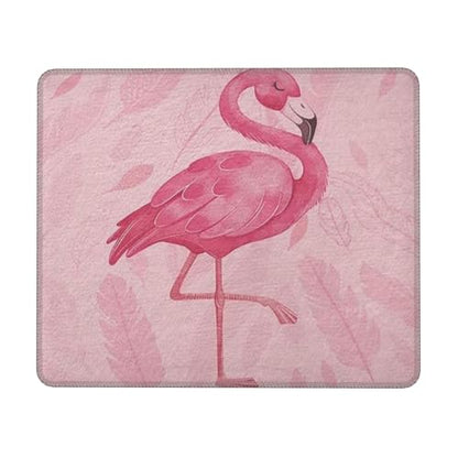 Pink Cute Flamingo Modern Art Boho Mousepad Non-Slip Rubber Base Mouse Pads for Computers Laptop Office Desk Accessories Mouse pad 7.9 x 9.5 in - color: Pink Flamingo