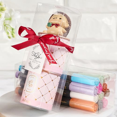 Jutieuo 30 Pack Clear Favor Boxes for Treats, 2x2x6 Inch Plastic Rectangle Gift Boxes Transparent Macaron Box for Wedding, Baby Shower, Birthday, Retail - color: 2x2x6 Inch
