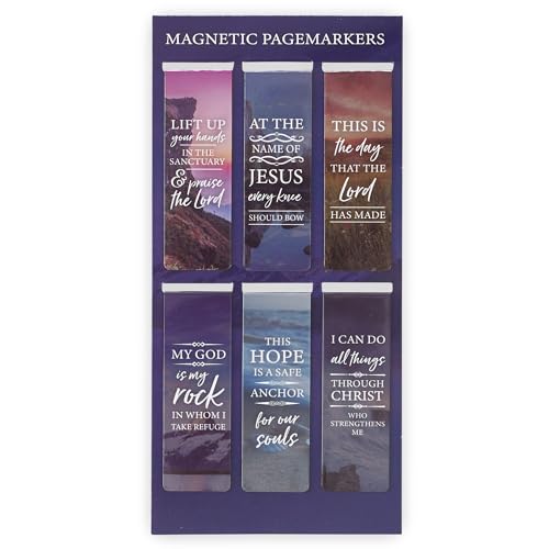 Bookmark-Pagemarker-Magnetic-Lift Up Your Hands (Set of 6) - color: Scenic #1