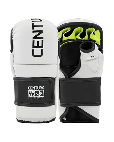 Century Martial Arts Brave MMA & Boxing Training Gloves - Style and Size Options | Ideal for Bag Work, Training, Sparring and Competition | Easy to Adjust - size: Large / XL, style: Hybrid Training Gloves