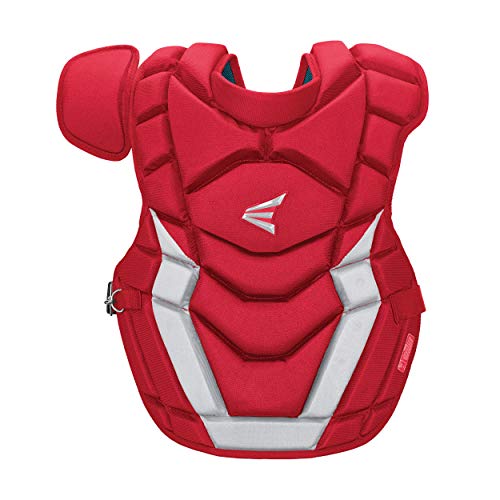 Easton Gametime Intermediate Catcher Chest Protector - color: Red, size: Adult | Ages 15 & Up