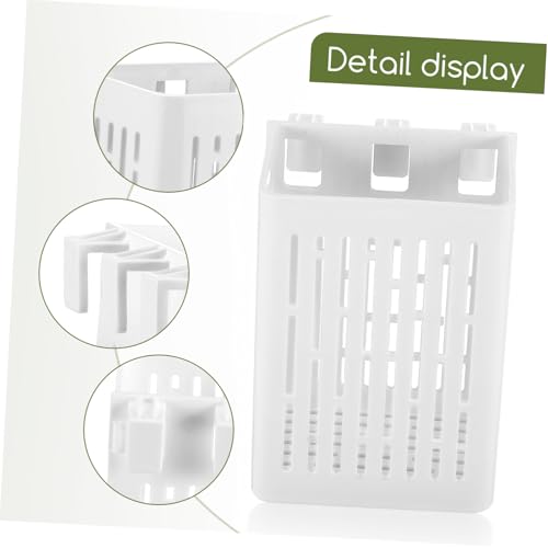 Happyyami 2pcs Aquarium Plant Holder Baskets Aquatic Plant Cup Cultivation Baskets Fish Tank Live Pot Easy to Install Wall Hanging Aquarium Supplies