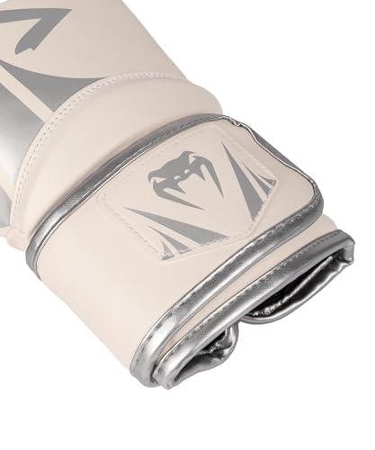 Venum Challenger Boxing Gloves - color: White/Silver, size: 8-Ounce, style: Challenger 2.5