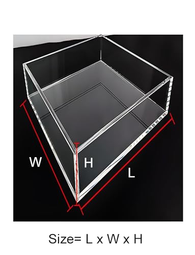 Fish Tank Storage Box Drawer Tray Photography Props Shooting Sink Acrylic Box Transparent Display Box(30x20x5cm) - size: 30x20x5cm