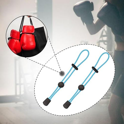 kowaku Boxing Gloves Carrying Strap Travel Carrier Gloves Punching Bag Strap,Accessory,Storage Rack,Professional Hanging Sling Leash - color: blue
