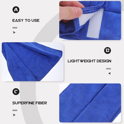minkissy Portable Gym Towel Sweat-Absorbent Sports Towel Quick Dry for Workout Fitness and Outdoor Use Navy
