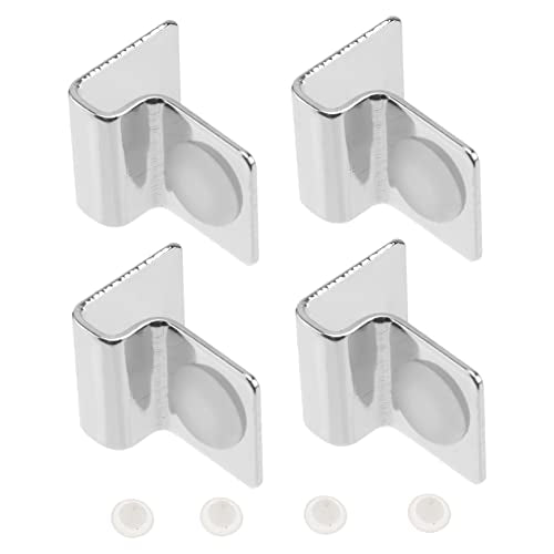 Fish Tank Cover Brackets Stainless Steel Aquarium Lid Clips for Glass Cover Support 4 Pack Aquarium Hood Clips to Hold Lid Securely for Tank Cleaning and Water Changes