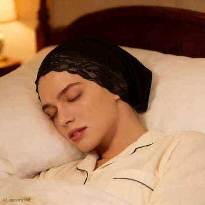 8Pcs Front&Back Inner Hijab Caps Women Under Hijab Beanie Stretchy Breathable Undercap Tube Bonnet