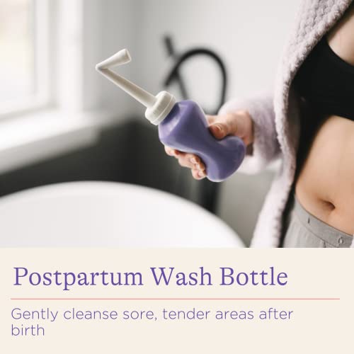 Lansinoh Upside Down Peri Bottle for Postpartum Care and Gentle Cleansing, 12.2 Ounce Bottle : Health & Household