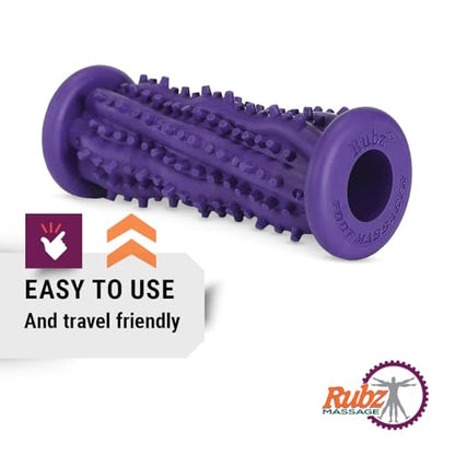 Due North Foot Rubz Foot Massage Roller, 0.4 Pound, Multi Colored (DNFM1) - style: Foot Roller