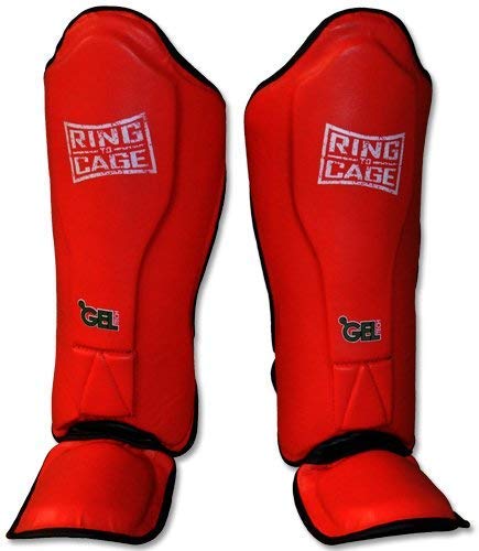 Platinum GelTech MMA Muay Thai Shin Guard - size: Medium
