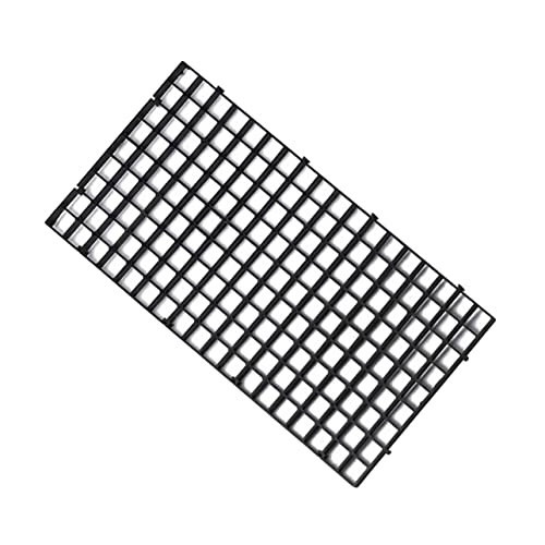 Yardwe 4pcs Fish Breeder Net for Aquarium Black Fish Segregation Board Fry Separation Tray Easy to Install Net Hatchery for Safe Breeding Environment