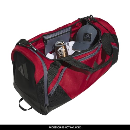 adidas Unisex Team Issue Sports Duffel Bag for Men and Women - color: Power Red/2
