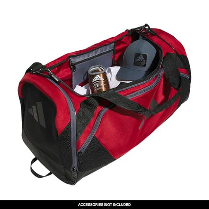 adidas Unisex Team Issue Sports Duffel Bag for Men and Women - color: Power Red/2